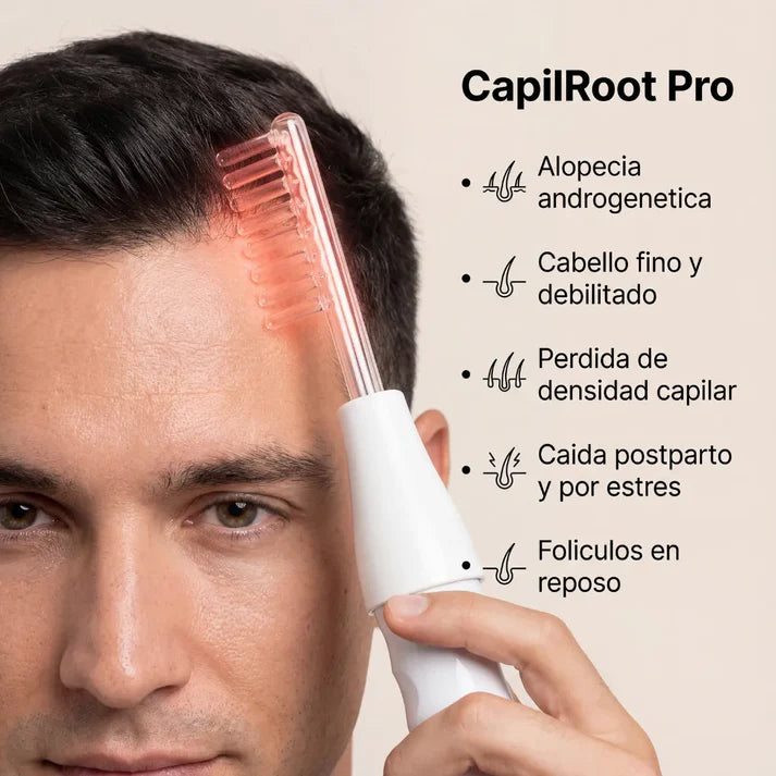 CapilRoot Max™ – Recupera tu cabello y tu confianza desde casa